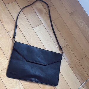 BEIS document and letter crossbody carrier in faux leather